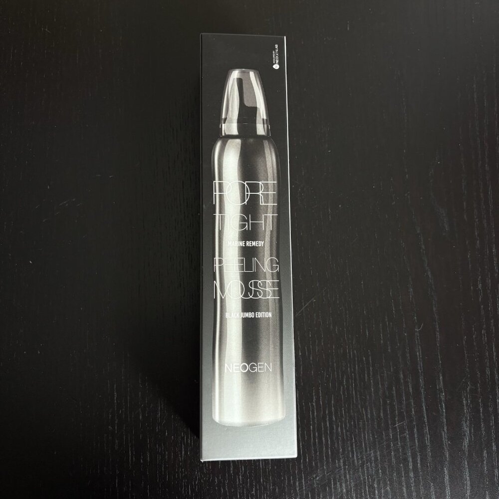 PORE TIGHT Marine Remedy Peeling Mousse NeoGen Black Jumbo Edition 6.7fl oz NEW